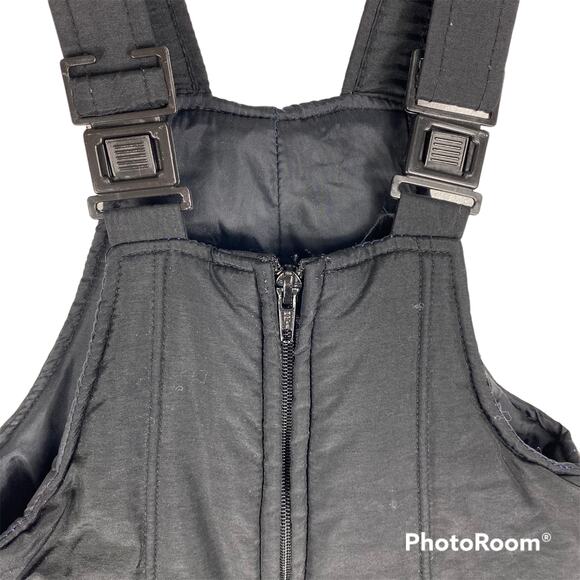 Northern Spirit Snow Pants Bib Adjustable Zip Up Sledding Black Kids 3X - Picture 4 of 10